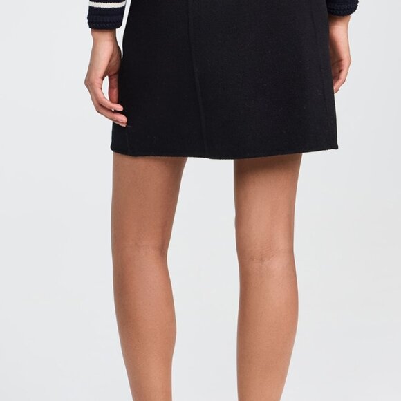 Alex Mill Naomi Mini Skirt in Doubleface Wool - Picture 2 of 4